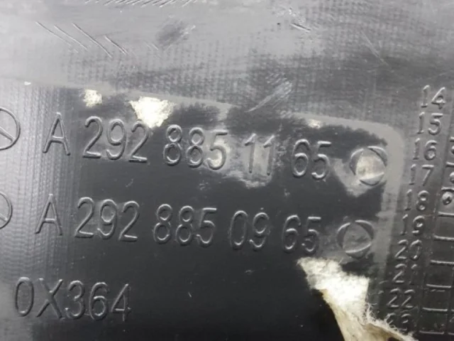 Бампер для Mercedes-Benz S class C217 rest 2017-2020 на фотографиях