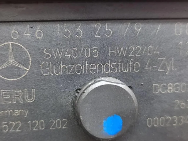 Реле свечей накала для Mercedes-Benz C class S204 2007-2013 на фотографиях