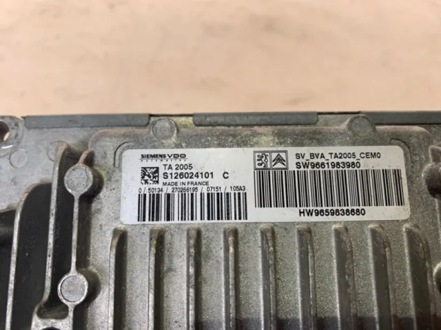 Блок управления АКПП для Citroen C4 Хэтчбек 3dr 2004-2011 на фотографиях