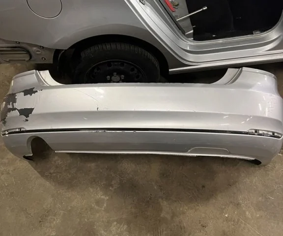 Бампер задний для Volkswagen Polo V (6C) 2014-2020 на фотографиях