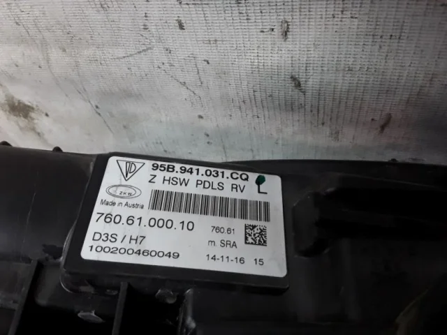 Фары для Porsche Macan 95B 2014-2023 на фотографиях