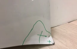 Капот для Renault Logan 2006 года на фотографиях