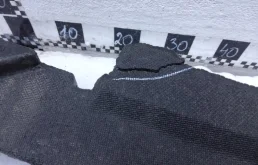 Абсорбер переднего бампера для Lexus RX 2018 года на фотографиях