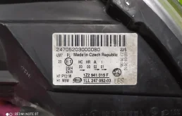 Фары для Skoda Octavia 2004 года на фотографиях