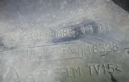 Бампер задний для Mercedes-Benz S class 2020 года на фотографиях