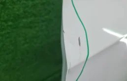 Накладка на дверь передняя левая для Volkswagen Polo 2018 года на фотографиях