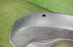 Накладка заднего бампера для Volkswagen Tiguan 2008 года на фотографиях