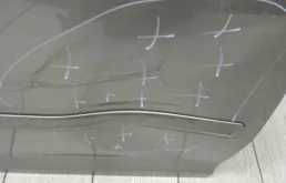 Дверь передняя правая для Skoda Octavia 2008 года на фотографиях