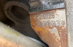 Двигатель без навесного для Chevrolet Aveo 2009 года на фотографиях