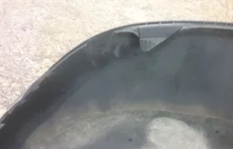 Фартук переднего бампера для Kia Rio 2015 года на фотографиях