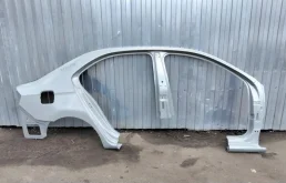 Четверть кузова задняя правая для Volkswagen Polo 2017 года на фотографиях