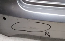 Бампер задний для Hyundai Tucson 2021 года на фотографиях