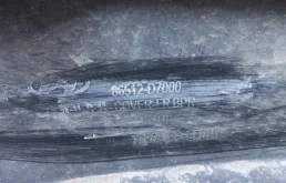 Фартук переднего бампера для Hyundai Tucson 2017 года на фотографиях