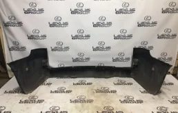 Бампер задний для Toyota Land Cruiser 2021 года на фотографиях