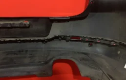 Фартук (спойлер) заднего бампера для Volkswagen Tiguan 2010 года на фотографиях