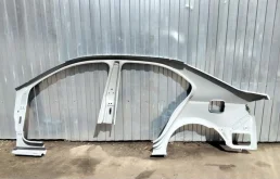 Четверть кузова задняя правая для Volkswagen Polo 2017 года на фотографиях