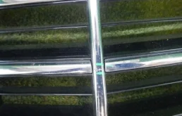 Решетка радиатора для Mercedes-Benz C class 2016 года на фотографиях