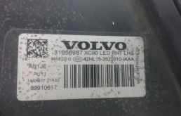 Фара ксенон левая для Volvo XC90 2016 года на фотографиях