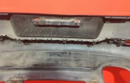 Фартук (спойлер) заднего бампера для Volkswagen Tiguan 2010 года на фотографиях