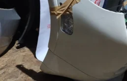 Бампер передний для Porsche Cayenne 2004 года на фотографиях