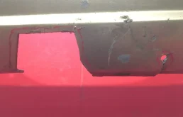 Бампер задний для Nissan Almera 2004 года на фотографиях