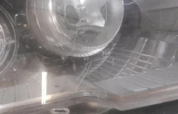 Фара ксенон левая для Mercedes-Benz GLK class 2009 года на фотографиях