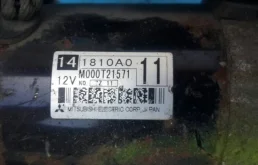 Стартер для Mitsubishi Lancer 2011 года на фотографиях