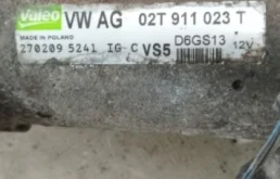 Стартер для Skoda Octavia 2013 года на фотографиях