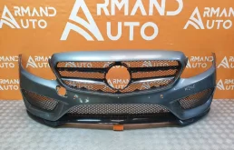 Бампер передний желательно серебристый для Mercedes-Benz C class C205 2014-2020