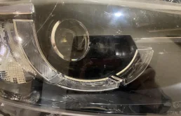 Фара ксенон левая для Mazda CX 5 2013 года на фотографиях