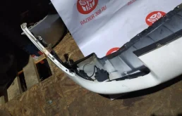 Бампер передний для Porsche Cayenne 2004 года на фотографиях