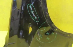 Крыло правое для BMW X3 2011 года на фотографиях