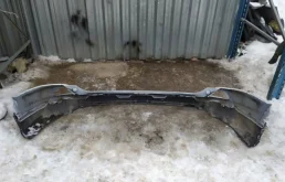 Накладка заднего бампера для Toyota RAV4 2015 года на фотографиях