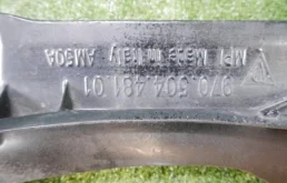 Панель радиатора (телевизор) для Porsche Panamera на фотографиях