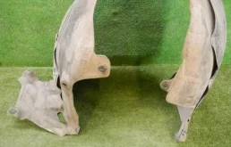 Подкрылок передний левый для Mercedes-Benz S class 2017 года на фотографиях