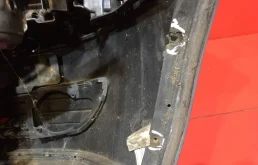 Бампер для Volkswagen Polo 2008 года на фотографиях