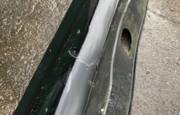 Накладка порога правая для Mercedes-Benz S class 2006 года на фотографиях