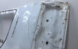 Дверь задняя высокая левая для Ford Transit 2018 года на фотографиях