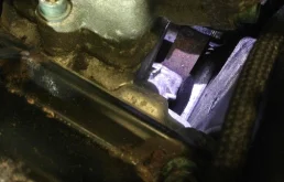 Двигатель для Audi A6 2001 года на фотографиях