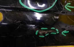 Бампер для Toyota Land Cruiser 2009 года на фотографиях