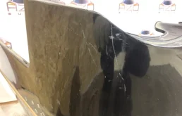 Бампер задний для Volkswagen Passat 2006 года на фотографиях