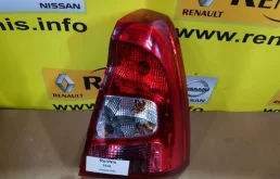 Фонарь левый для Renault Logan 2008 года на фотографиях