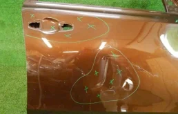 Дверь передняя правая для Toyota RAV4 2014 года на фотографиях