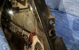 Крыло левое для Nissan X-Trail 2000 года на фотографиях