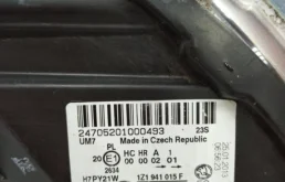 Фары для Skoda Octavia 2009 года на фотографиях