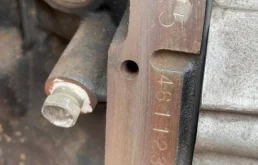 Двигатель без навесного для Mazda Familia 2004 года на фотографиях