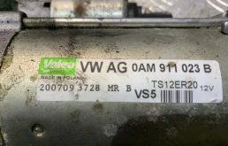 Стартер для Volkswagen Golf 2010 года на фотографиях