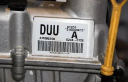 Двигатель без навесного для Chevrolet Aveo 2009 года на фотографиях