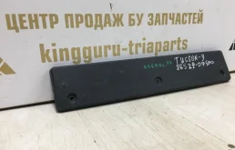 Накладка под номер для Hyundai Tucson 2021 года на фотографиях