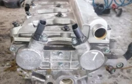 ГБЦ для Audi A6 2001 года на фотографиях